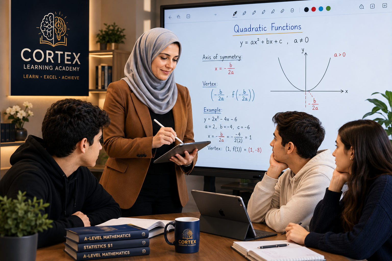 Expert teacher with international students